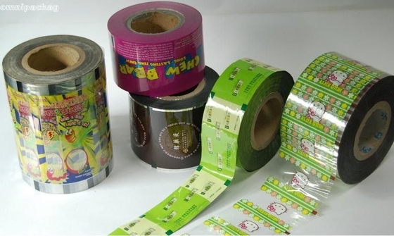 Laminated Transparent Plastic Film Barrier Moisture Proof 10 Color
