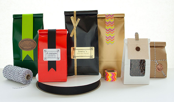 Moistrue - Proof Coffee Packaging Bags Easy Tear Notch Various Shapes