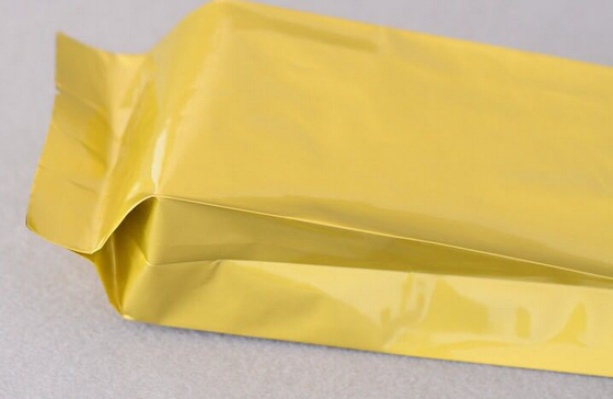 Good Barrier / Printing Coffee Packaging Bags Gusset Aluminum Foil Bag 100g 250g