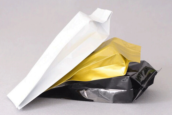 Good Barrier / Printing Coffee Packaging Bags Gusset Aluminum Foil Bag 100g 250g