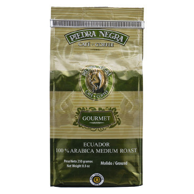 Side Gusset Aluminum Foil Laminated Plain Black Coffee Packaging Bags With Degassing Valve