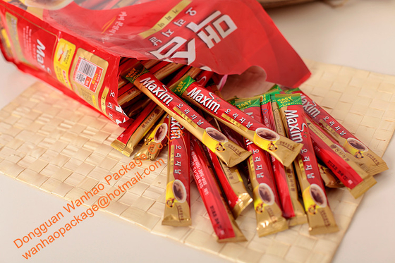 Ground Coffee Bag / Roll Stock Coffee Packaging Bags For Instant Coffee