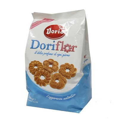 Colorful Printing Puffed Snack Packaging Plastic Bags With Clear Window