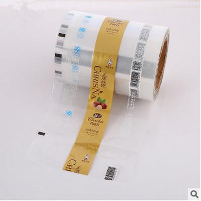 Frozen Food packaging Clear BOPP LDPE CPP Plastic Roll Film With Custom Printing