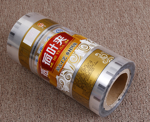 Frozen Food packaging Clear BOPP LDPE CPP Plastic Roll Film With Custom Printing