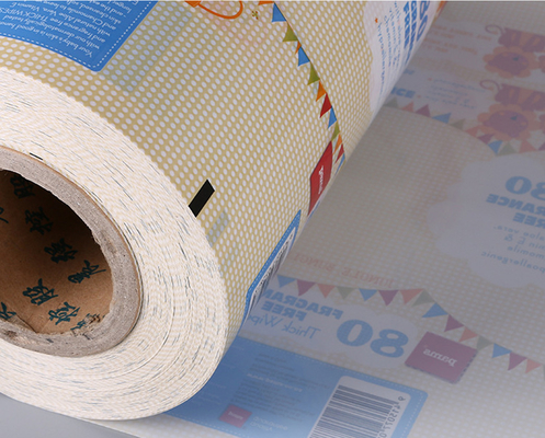 Frozen Food packaging Clear BOPP LDPE CPP Plastic Roll Film With Custom Printing