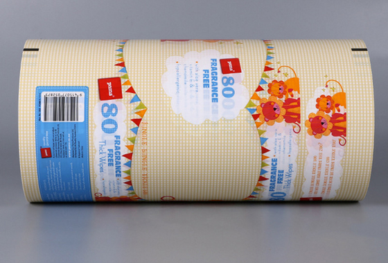 Frozen Food packaging Clear BOPP LDPE CPP Plastic Roll Film With Custom Printing