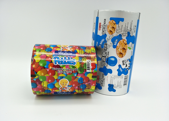 Custom Printed High Barrier Transparent And Metalize Smell Proof Long Shelf Life Roll Stock Laminating Film Rolls