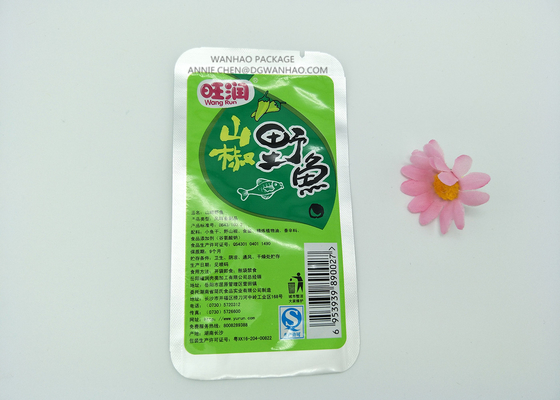 high temperature sterilization Aluminum Foil Packaging bags multi-layer Laminated for Sauce Ready to eat food packaging