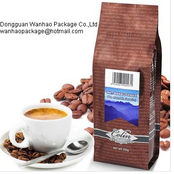 Diversos bolsos de empaquetado metalizados coloridos del café de la película, material laminado del ANIMAL DOMÉSTICO/del AL/PE